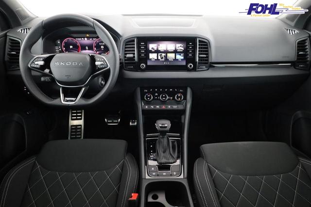 Skoda Karoq Sportline 1.5 TSI DSG Sportline, Navi, CANTON, Matrix, AreaView, Side, el. Klappe, FS-beheizbar, 5 J.-Garantie 