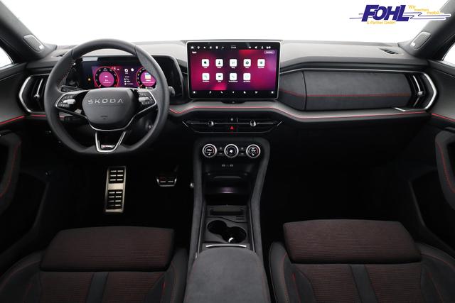 Skoda Kodiaq 2.0 TSI 195 kW 4x4 RS DSG RS, AHK, Navi, Matrix, Canton, Side, FS-beheizbar, el. Klappe, Kamera, 20-Zoll, 5 J.-Garantie 