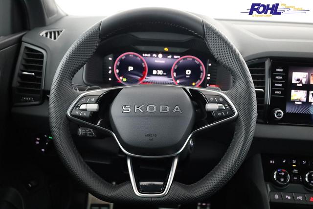 Skoda Karoq Sportline 1.5 TSI DSG Sportline, AHK, Navi, CANTON, Matrix, AreaView, Side, Kamera, el. Klappe, FS-beheizbar, 5 J.-Garantie 