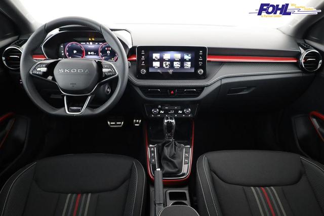 Skoda Fabia Monte Carlo 1.5 TSI DSG Carlo, Ladeboden, LED, Kamera, App-Connect, 17-Zoll 