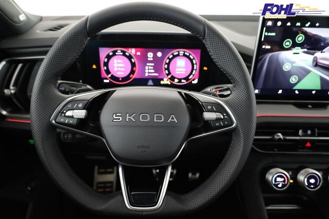 Skoda Kodiaq 2.0 TSI 150 kW 4x4 Sportline DSG Sportline, Pano, AHK, Navi, Matrix, Canton, Side, FS-beheizbar, el. Klappe, Kamera, 19-Zoll, 5 J.-Garantie 