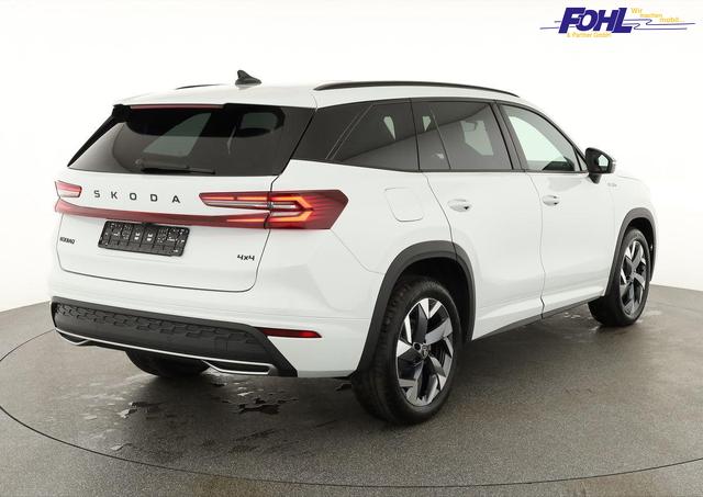 Skoda Kodiaq 2.0 TSI 150 kW 4x4 Sportline DSG Sportline, Pano, AHK, Navi, Matrix, Canton, Side, FS-beheizbar, el. Klappe, Kamera, 19-Zoll, 5 J.-Garantie 
