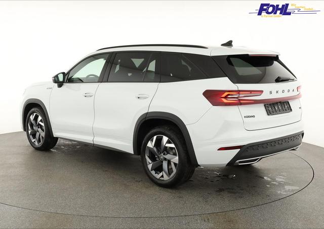 Skoda Kodiaq 2.0 TSI 150 kW 4x4 Sportline DSG Sportline, Pano, AHK, Navi, Matrix, Canton, Side, FS-beheizbar, el. Klappe, Kamera, 19-Zoll, 5 J.-Garantie 