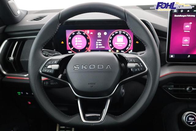 Skoda Kodiaq 2.0 TDI 142 kW 4x4 Sportline DSG Sportline, AHK, Navi, Matrix, Canton, Side, FS-beheizbar, el-Klappe, Kamera, 19-Zoll, 5 J.-Garantie 