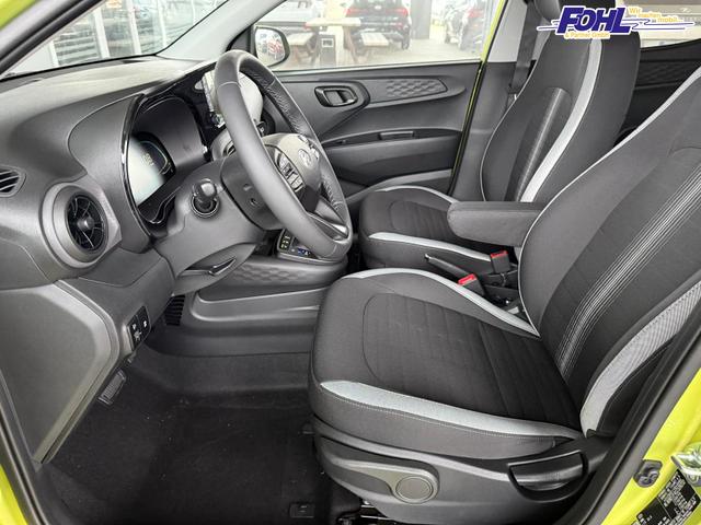 Hyundai i10 Premium 1.2 GDI Automatik / Sitz + Lenkradheizung Navi Klimaautomatik Alu 15'' 