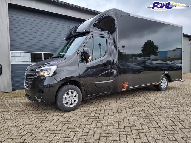 Renault Master Kastenwagen Kofferaufbau 2.3 dCi 165PS 3,5t 3-Sitzer Klima Navi Rückf.Kamera Hecktüren 270° Innenraumverkleidung Laderaum 4100x2120 