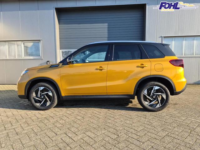 Suzuki Vitara 1.4 Boosterjet 129PS Hybrid Comfort+ Teilleder mit Alcantara Navi Klimaautomatik Sitzheizung ACC PDC v+h Rückf.Kamera Suzuki-Radio Apple CarPlay Android Auto Touchscreen 2xKeyless 17-LM 