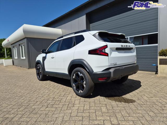 Dacia Duster Extreme Hybrid 140PS Automatik 1.6 SCE 4x Kamera elektr.Parkbremse Teil-Leder Klimaautomatik Bluetooth Apple Carplay Android Auto PDC v+h 2xKeyless 18"LM 