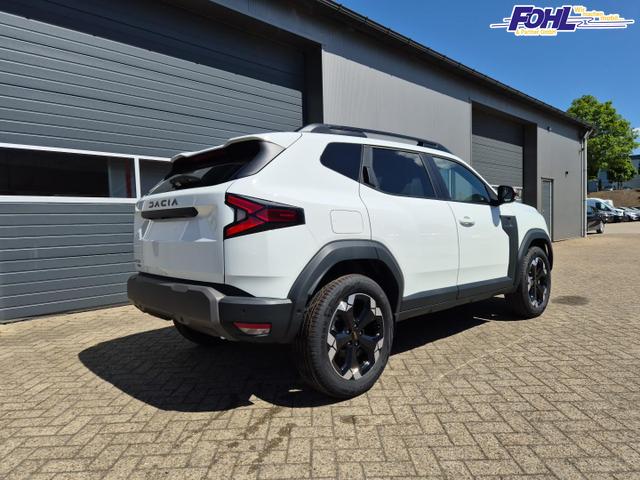 Dacia Duster Extreme Hybrid 140PS Automatik 1.6 SCE 4x Kamera elektr.Parkbremse Teil-Leder Klimaautomatik Bluetooth Apple Carplay Android Auto PDC v+h 2xKeyless 18"LM 