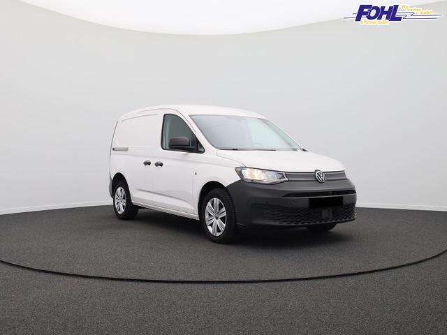 Volkswagen Caddy Cargo Comfort 2.0 TDI 122PS 2-Sitzer AHK Navi Rückf.Kamera PDC v+h Klima VW-Radio Apple CarPlay Android Auto Hecktüren180º Schiebetür rechts Ganzjahresreifen 