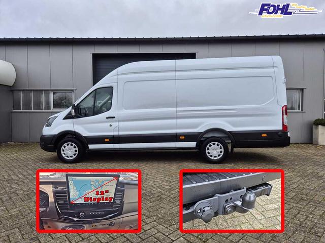 Ford Transit 350 L4H3 2.0 EcoBlue 130PS Trend Heckantrieb 3,5t 2-Sitzer AHK Sitzheizung Frontscheibe beheizb. Klimaautomatik Navi PDC v+h Bluetooth DAB Apple CarPlay Android Auto Tempomat Ganzj.Reifen 