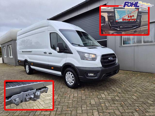 Ford Transit 350 L4H3 2.0 EcoBlue 130PS Trend Heckantrieb 3,5t 2-Sitzer AHK Sitzheizung Frontscheibe beheizb. Klimaautomatik Navi PDC v+h Bluetooth DAB Apple CarPlay Android Auto Tempomat Ganzj.Reifen 
