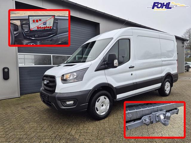 Ford Transit L2H2 2.0 EcoBlue 165PS Trend Heckantrieb 3,5t 2-Sitzer AHK Sitzheizung Lenkradheizung Frontscheibe beheizb. Klimaautomatik PDC v+h Rückf.Kamera Bluetooth DAB Apple CarPlay Android Auto Tempomat Ganzj.Reifen 
