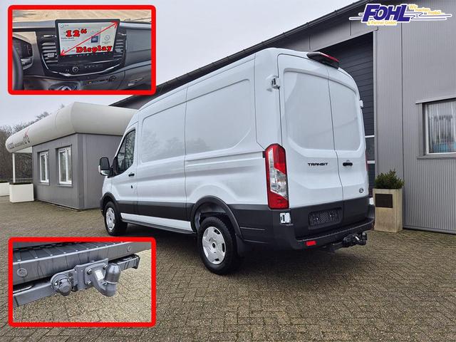 Ford Transit L2H2 2.0 EcoBlue 165PS Trend Heckantrieb 3,5t 2-Sitzer AHK Sitzheizung Lenkradheizung Frontscheibe beheizb. Klimaautomatik PDC v+h Rückf.Kamera Bluetooth DAB Apple CarPlay Android Auto Tempomat Ganzj.Reifen 