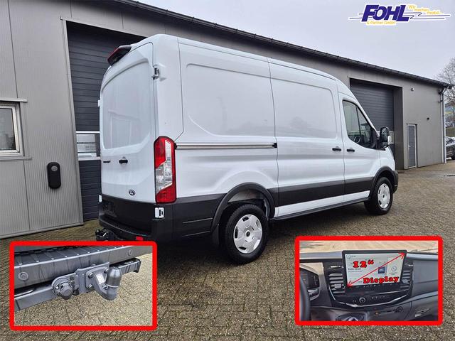 Ford Transit L2H2 2.0 EcoBlue 165PS Trend Heckantrieb 3,5t 2-Sitzer AHK Sitzheizung Lenkradheizung Frontscheibe beheizb. Klimaautomatik PDC v+h Rückf.Kamera Bluetooth DAB Apple CarPlay Android Auto Tempomat Ganzj.Reifen 