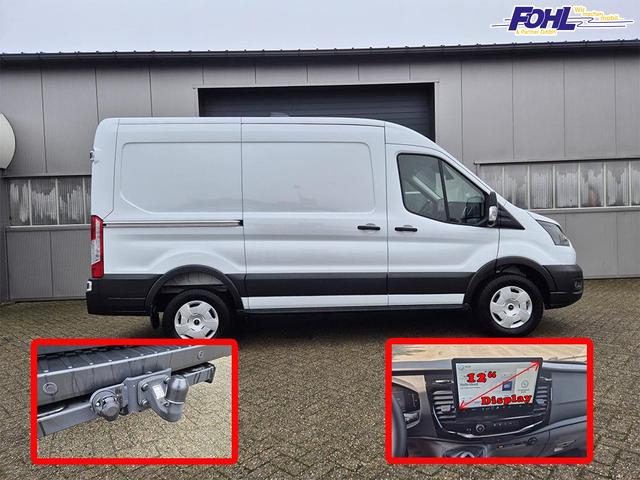 Ford Transit L2H2 2.0 EcoBlue 165PS Trend Heckantrieb 3,5t 2-Sitzer AHK Sitzheizung Lenkradheizung Frontscheibe beheizb. Klimaautomatik PDC v+h Rückf.Kamera Bluetooth DAB Apple CarPlay Android Auto Tempomat Ganzj.Reifen 