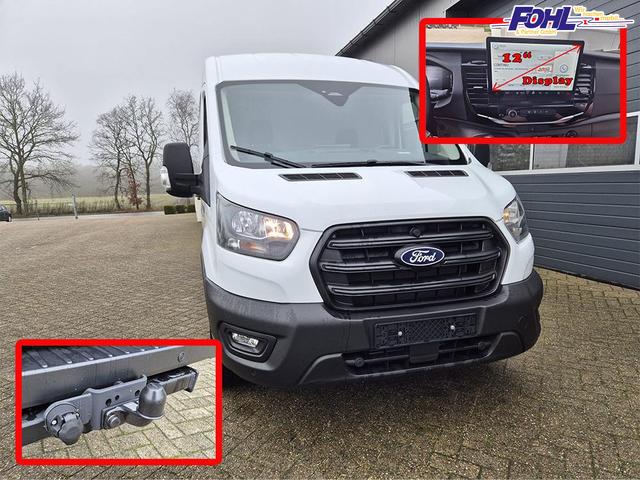 Ford Transit L2H2 2.0 EcoBlue 130PS Trend 3,5t 2-Sitzer AHK Sitzheizung Lenkradheizung Frontscheibe beheizb. Klimaautomatik PDC v+h Rückf.Kamera Bluetooth DAB Apple CarPlay Android Auto Tempomat Ganzj.Reifen 