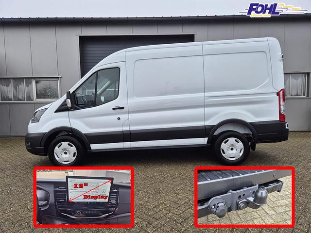 Ford Transit L2H2 2.0 EcoBlue 130PS Trend 3,5t 2-Sitzer AHK Sitzheizung Lenkradheizung Frontscheibe beheizb. Klimaautomatik PDC v+h Rückf.Kamera Bluetooth DAB Apple CarPlay Android Auto Tempomat Ganzj.Reifen 