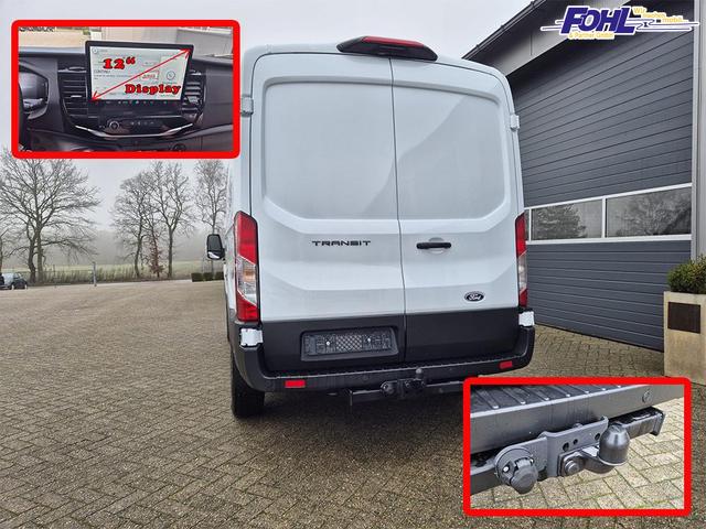 Ford Transit L2H2 2.0 EcoBlue 130PS Trend 3,5t 2-Sitzer AHK Sitzheizung Lenkradheizung Frontscheibe beheizb. Klimaautomatik PDC v+h Rückf.Kamera Bluetooth DAB Apple CarPlay Android Auto Tempomat Ganzj.Reifen 