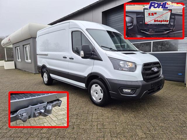 Ford Transit L2H2 2.0 EcoBlue 130PS Trend 3,5t 3-Sitzer AHK Sitzheizung Lenkradheizung Frontscheibe beheizb. Klimaautomatik PDC v+h Rückf.Kamera Bluetooth DAB Apple CarPlay Android Auto Tempomat Ganzj.Reifen 