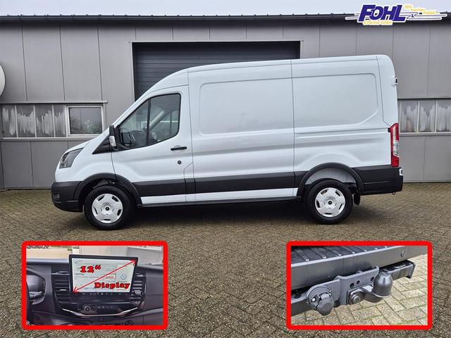 Ford Transit L2H2 2.0 EcoBlue 130PS Trend 3,5t 3-Sitzer AHK Sitzheizung Lenkradheizung Frontscheibe beheizb. Klimaautomatik Bluetooth DAB Apple CarPlay Android Auto PDC v+h Rückf.Kamera Tempomat 