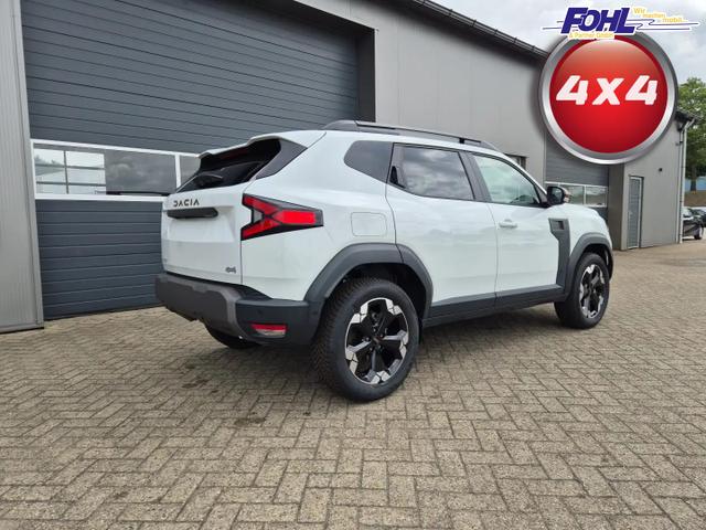 Dacia Duster Extreme 4x4 130PS 1.2 TCe 4x Kamera Lenkradheizung Sitzheizung Klimaautomatik Teil-Leder elektr.Parkbremse Bluetooth Apple Carplay Android Auto PDC v+h 2xKeyless 18-LM Ganzj.Reifen 