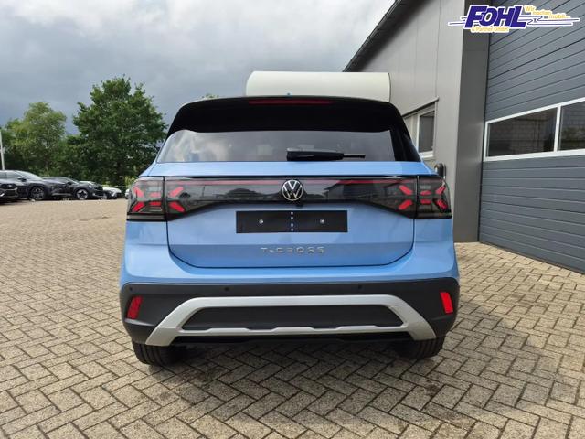Volkswagen T-Cross 1.0 TSI 116PS DSG Life LED-Matrix-Scheinwerfer Klimaautomatik Sitzheizung PDC Rückf.Kamera 17-LM abged.Scheiben 2xKeyless DAB+ Bluetooth Touchscreen Apple CarPlay Android Auto 