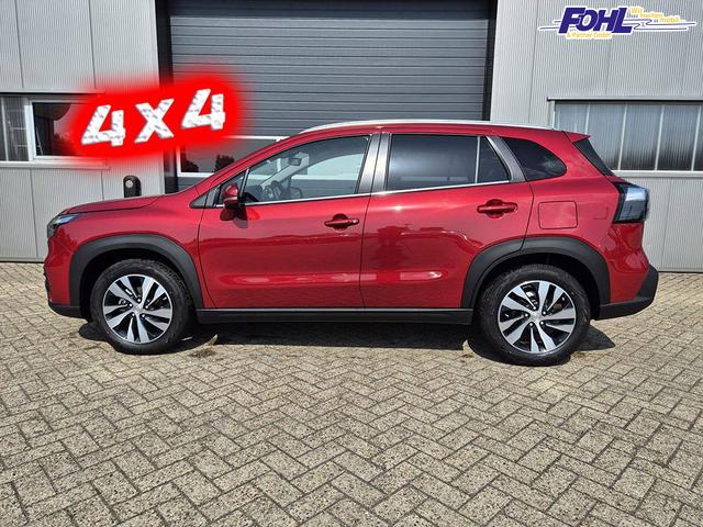Suzuki S-Cross Comfort+ 110PS MHEV 4x4 ALLGRIP 1.4 Boosterjet Teilleder Navi Klimaautomatik Sitzheizung ACC PDC v+h 4x Kamera Suzuki-Radio Apple CarPlay Android Auto Touchscreen 2xKeyless 17-LM 