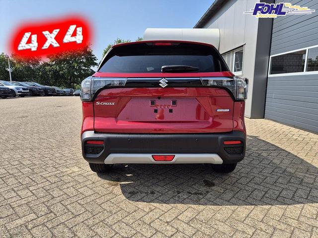 Suzuki S-Cross Comfort+ 110PS MHEV 4x4 ALLGRIP 1.4 Boosterjet Teilleder Navi Klimaautomatik Sitzheizung ACC PDC v+h 4x Kamera Suzuki-Radio Apple CarPlay Android Auto Touchscreen 2xKeyless 17-LM 