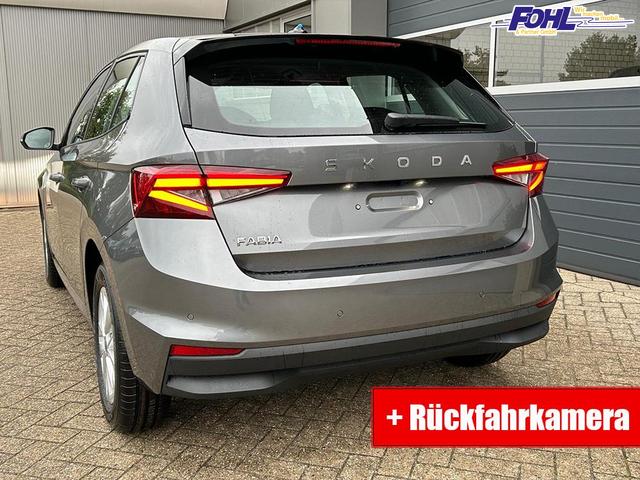 Skoda Fabia 1.0 TSI 115PS DSG Selection 5-türig 15"LM Rückf.Kamera Parksensoren Sitzheizung Multifunktionslenkrad Klima Skoda-Radio Bluetooth Touchscreen Tempomat Nebelsch. Apple CarPlay + Android Auto 