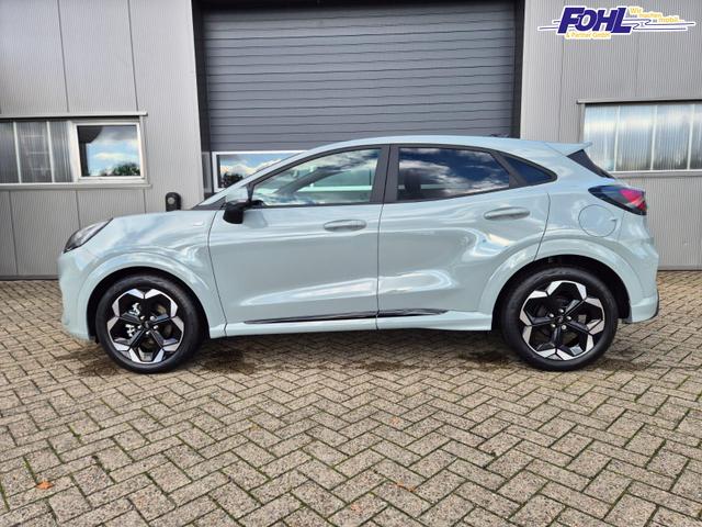 Ford Puma ST-Line X 1.0 EcoBoost Hybrid 125PS Automatik NEUES MODELL 360°Kamera AbstandsTempomat el.Heckklappe Premium Leder (Sensico) B+O-Sound Klimaautomatik Sitzheizung Lenkradheizung Frontscheibe beheizb. Ford-Navi SYNC4 Bluetooth Apple CarPlay Android A 