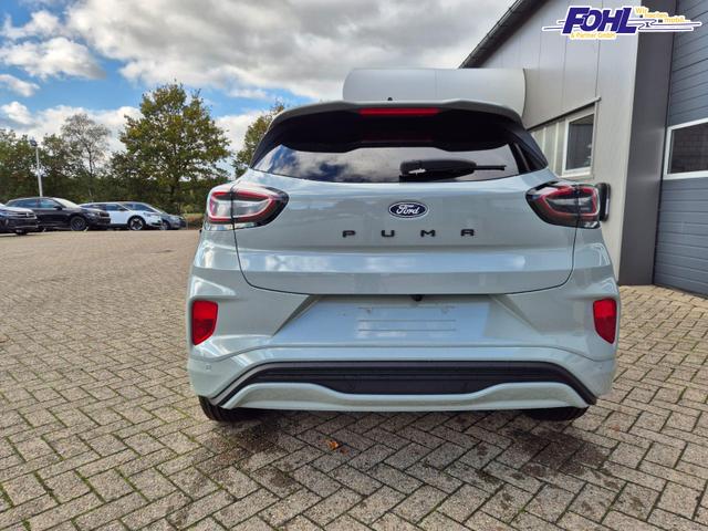 Ford Puma ST-Line X 1.0 EcoBoost Hybrid 125PS Automatik NEUES MODELL 360°Kamera AbstandsTempomat el.Heckklappe Premium Leder (Sensico) B+O-Sound Klimaautomatik Sitzheizung Lenkradheizung Frontscheibe beheizb. Ford-Navi SYNC4 Bluetooth Apple CarPlay Android A 