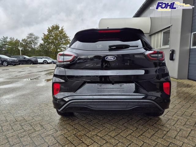 Ford Puma ST-Line X 1.0 EcoBoost Hybrid 125PS Automatik NEUES MODELL 360°Kamera AbstandsTempomat el.Heckklappe Premium Leder (Sensico) B+O-Sound Klimaautomatik Sitzheizung Lenkradheizung Frontscheibe beheizb. Ford-Navi SYNC4 Bluetooth Apple CarPlay Android A 