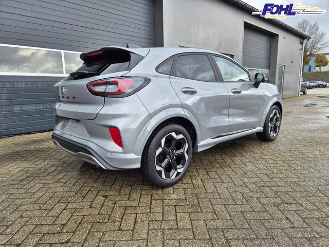 Ford Puma ST-Line X 1.0 EcoBoost Hybrid 125PS Automatik NEUES MODELL 360°Kamera AbstandsTempomat el.Heckklappe Premium Leder (Sensico) B+O-Sound Klimaautomatik Sitzheizung Lenkradheizung Frontscheibe beheizb. Ford-Navi SYNC4 Bluetooth Apple CarPlay Android A 
