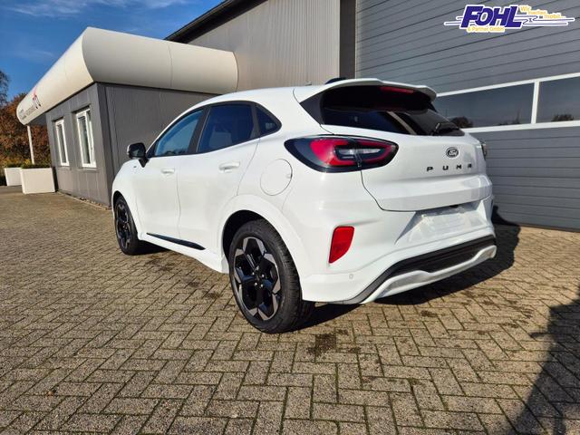 Ford Puma ST-Line X 1.0 EcoBoost Hybrid 125PS Automatik NEUES MODELL 360°Kamera AbstandsTempomat el.Heckklappe Premium Leder (Sensico) B+O-Sound Klimaautomatik Sitzheizung Lenkradheizung Frontscheibe beheizb. Ford-Navi SYNC4 Bluetooth Apple CarPlay Android A 