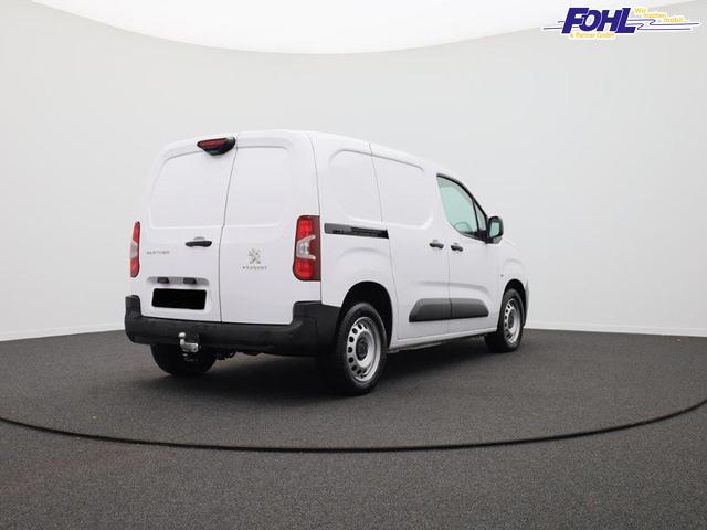 Peugeot Partner 1.5 BlueHDI 102PS 2-Sitzer AHK Klima Radio Apple CarPlay Android Auto Bluetooth DAB PDC v+h R&uuml;ckf.Kamera Tempomat Ganzj.Reifen 