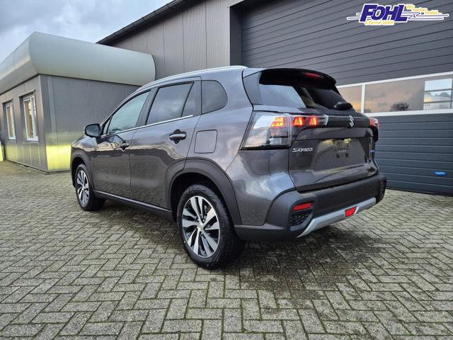 Suzuki S-Cross Comfort+ 110PS Automatik MHEV 4x4 ALLGRIP 1.4 Boosterjet Allrad Teilleder Navi Klimaautomatik Sitzheizung ACC PDC v+h 4x Kamera Suzuki-Radio Apple CarPlay Android Auto Touchscreen 2xKeyless 17-LM 