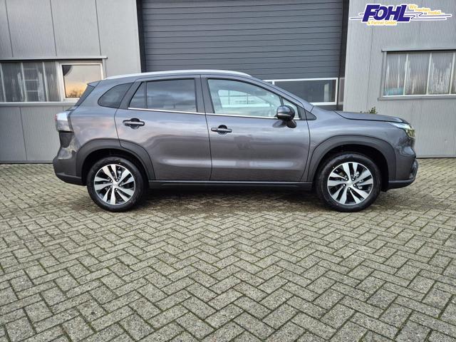 Suzuki S-Cross Comfort+ 110PS Automatik MHEV 4x4 ALLGRIP 1.4 Boosterjet Allrad Teilleder Navi Klimaautomatik Sitzheizung ACC PDC v+h 4x Kamera Suzuki-Radio Apple CarPlay Android Auto Touchscreen 2xKeyless 17-LM 