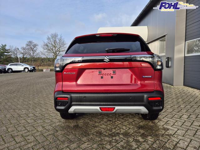 Suzuki S-Cross Comfort+ 110PS Automatik MHEV 4x4 ALLGRIP 1.4 Boosterjet Allrad Teilleder Navi Klimaautomatik Sitzheizung ACC PDC v+h 4x Kamera Suzuki-Radio Apple CarPlay Android Auto Touchscreen 2xKeyless 17-LM 