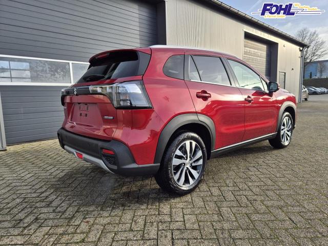 Suzuki S-Cross Comfort+ 110PS Automatik MHEV 4x4 ALLGRIP 1.4 Boosterjet Allrad Teilleder Navi Klimaautomatik Sitzheizung ACC PDC v+h 4x Kamera Suzuki-Radio Apple CarPlay Android Auto Touchscreen 2xKeyless 17-LM 