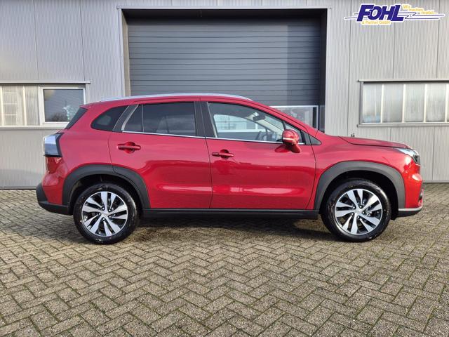 Suzuki S-Cross Comfort+ 110PS Automatik MHEV 4x4 ALLGRIP 1.4 Boosterjet Allrad Teilleder Navi Klimaautomatik Sitzheizung ACC PDC v+h 4x Kamera Suzuki-Radio Apple CarPlay Android Auto Touchscreen 2xKeyless 17-LM 
