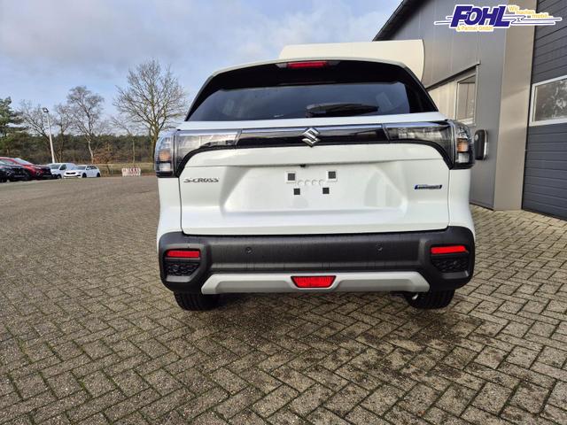 Suzuki S-Cross Comfort+ 110PS Automatik MHEV 4x4 ALLGRIP 1.4 Boosterjet Allrad Teilleder Navi Klimaautomatik Sitzheizung ACC PDC v+h 4x Kamera Suzuki-Radio Apple CarPlay Android Auto Touchscreen 2xKeyless 17-LM 