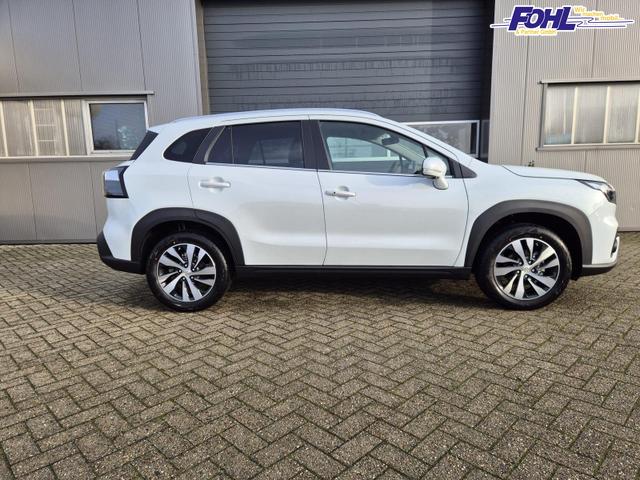 Suzuki S-Cross Comfort+ 110PS Automatik MHEV 4x4 ALLGRIP 1.4 Boosterjet Allrad Teilleder Navi Klimaautomatik Sitzheizung ACC PDC v+h 4x Kamera Suzuki-Radio Apple CarPlay Android Auto Touchscreen 2xKeyless 17-LM 
