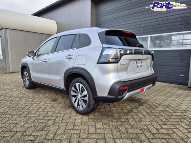 Suzuki S-Cross Comfort+ 110PS Automatik MHEV 4x4 ALLGRIP 1.4 Boosterjet Allrad Teilleder Navi Klimaautomatik Sitzheizung ACC PDC v+h 4x Kamera Suzuki-Radio Apple CarPlay Android Auto Touchscreen 2xKeyless 17-LM 