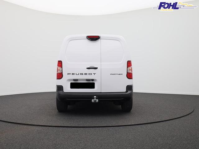 Peugeot Partner 1.5 BlueHDI 102PS NEUES MODELL 2-Sitzer AHK Klima Radio Apple CarPlay Android Auto Bluetooth DAB PDC v+h R&uuml;ckf.Kamera Tempomat Ganzj.Reifen 