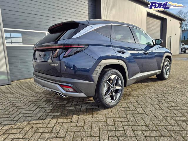 Hyundai TUCSON Trend 1.6 T-GDI 150PS Automatik TZ 2026 Teil-Leder Sitzheizung v+h Lenkradheizung Klimaautomatik Navi Touchscreen DAB+ Apple CarPlay + Android Auto PDC R&uuml;ckf.-Kamera Matrix-LED-Scheinw. 