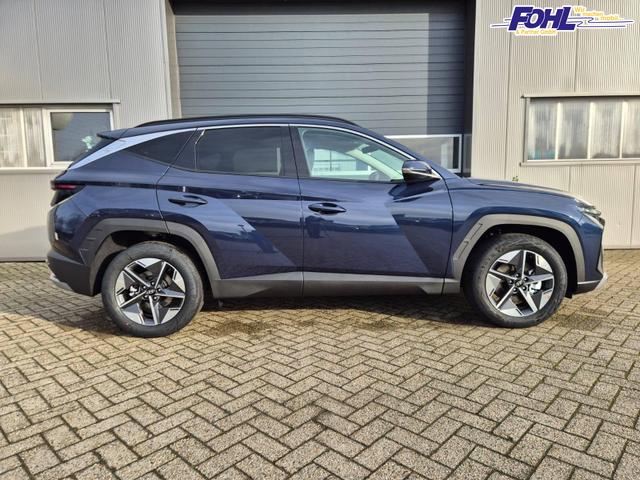 Hyundai TUCSON Trend 1.6 T-GDI 150PS Automatik TZ 2026 Teil-Leder Sitzheizung v+h Lenkradheizung Klimaautomatik Navi Touchscreen DAB+ Apple CarPlay + Android Auto PDC R&uuml;ckf.-Kamera Matrix-LED-Scheinw. 