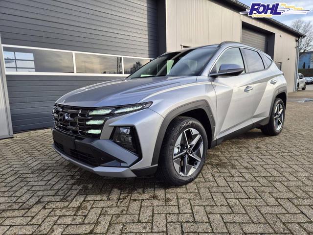 Hyundai TUCSON Trend 1.6 T-GDI 150PS Automatik TZ 2026 Teil-Leder Sitzheizung v+h Lenkradheizung Klimaautomatik Navi Touchscreen DAB+ Apple CarPlay + Android Auto PDC R&uuml;ckf.-Kamera Matrix-LED-Scheinw. 