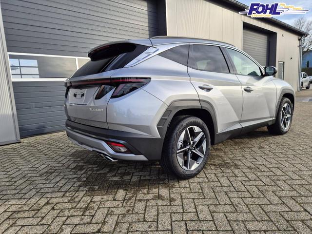 Hyundai TUCSON Trend 1.6 T-GDI 150PS Automatik TZ 2026 Teil-Leder Sitzheizung v+h Lenkradheizung Klimaautomatik Navi Touchscreen DAB+ Apple CarPlay + Android Auto PDC R&uuml;ckf.-Kamera Matrix-LED-Scheinw. 