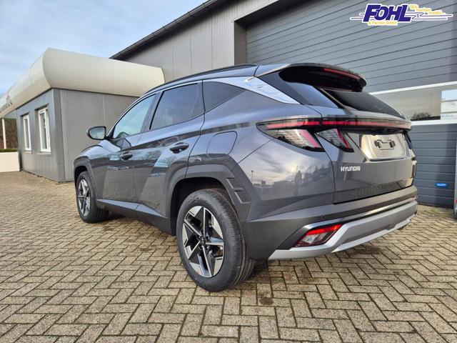 Hyundai TUCSON Trend 1.6 T-GDI 150PS Automatik TZ 2026 Teil-Leder Sitzheizung v+h Lenkradheizung Klimaautomatik Navi Touchscreen DAB+ Apple CarPlay + Android Auto PDC R&uuml;ckf.-Kamera Matrix-LED-Scheinw. 